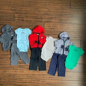 (3) 3 piece Carters Lot